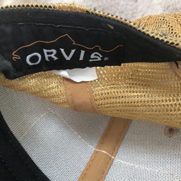Two fly fishing baseball caps. Great condition.  Orvis and Simms branded. - Picture 6 of 7